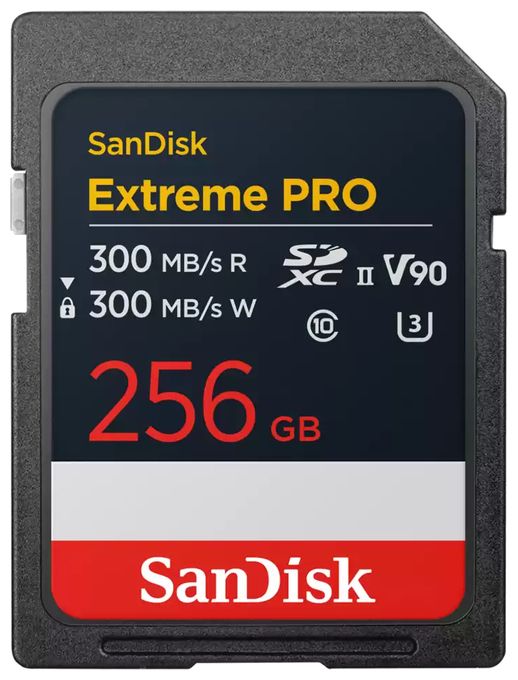 SDXC Speicherkarte 256 GB Class 3 (U3) Klasse 10 Extreme Pro 