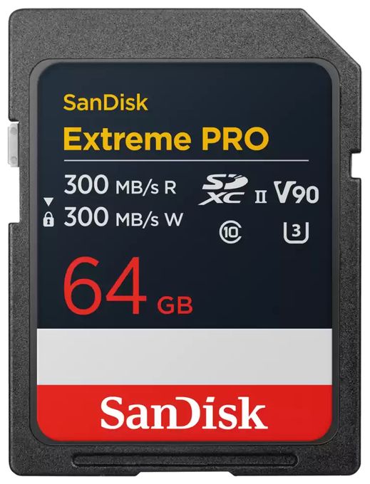 SDXC Speicherkarte 64 GB Class 3 (U3) Klasse 10 Extreme Pro 