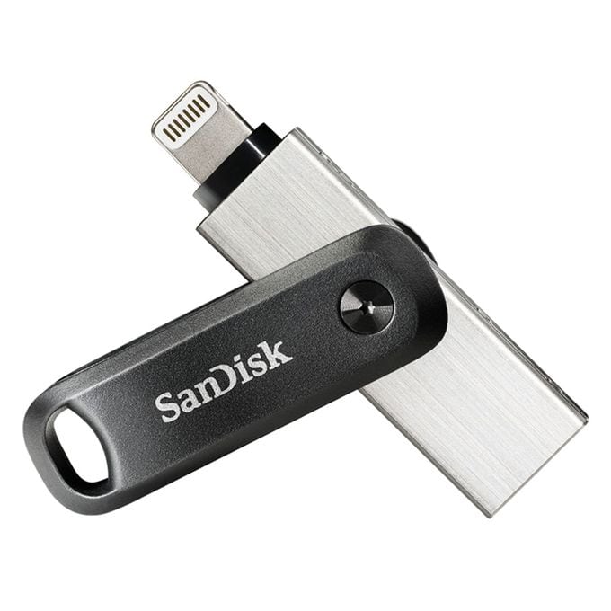 USB Type-A / Lightning Stick 128 GB  iXpand Go (Schwarz, Silber) 