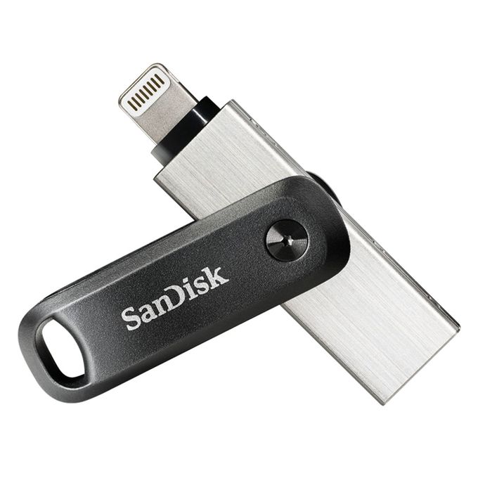 USB Type-A / Lightning Stick 256 GB  iXpand Go (Schwarz, Silber) 
