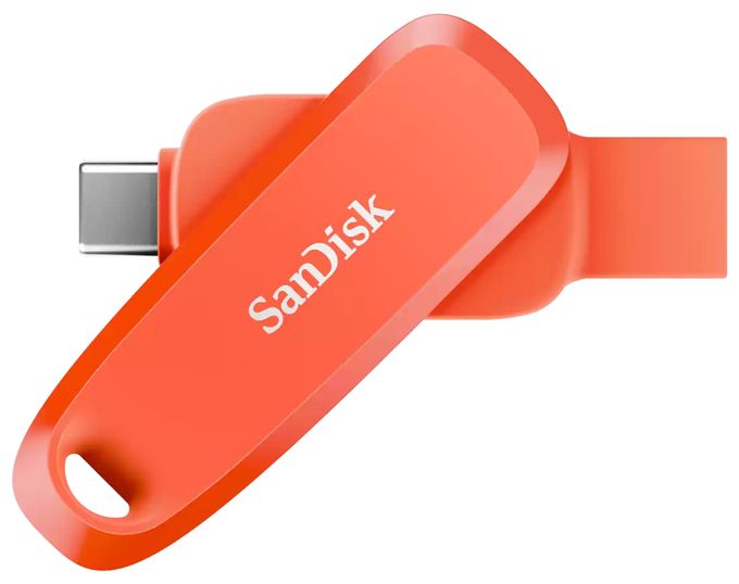 USB Type-A / USB Type-C Stick 256 GB  Phone Drive (Orange) 