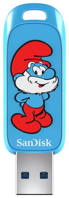 USB Typ-A Stick 64 GB  Smurf (Blau) 