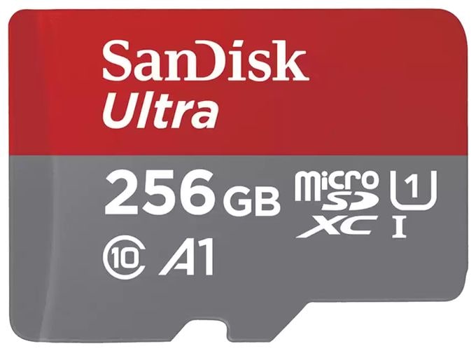 MicroSDXC Speicherkarte 256 GB Ultra A1 