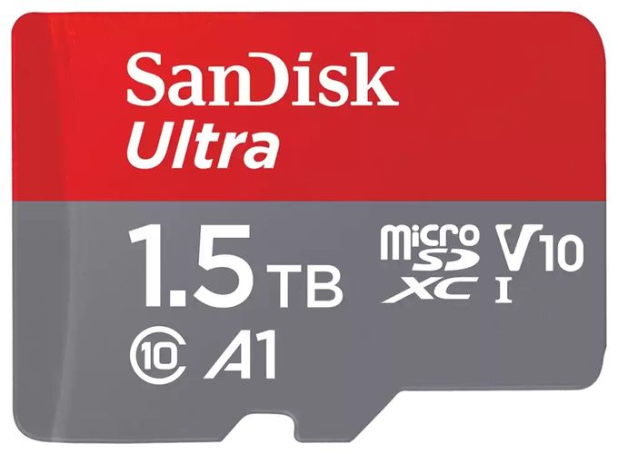 MicroSDXC Speicherkarte 1,5 TB Klasse 10 Ultra A1 
