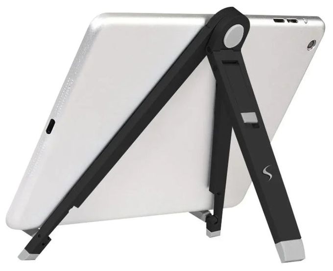 aus Aluminiumlegierung, Kunststoff für Universal bis 32,8 cm (12.9")  AirStand (Grau/Schwarz) 