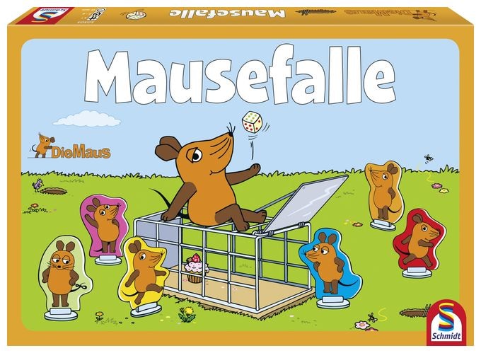 Brettspiel bis zu 6 Spielern ab 4 Jahr(e) 40505 Die Maus: Die Mausefalle 