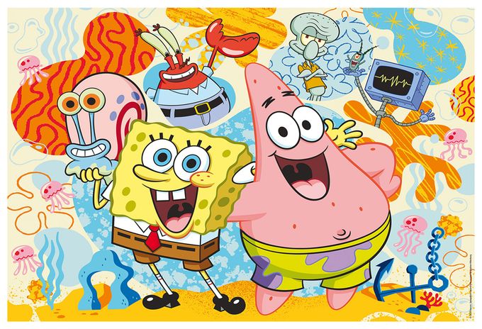 56546 SpongeBob und Freunde Kinderpuzzle, 150 Teile 