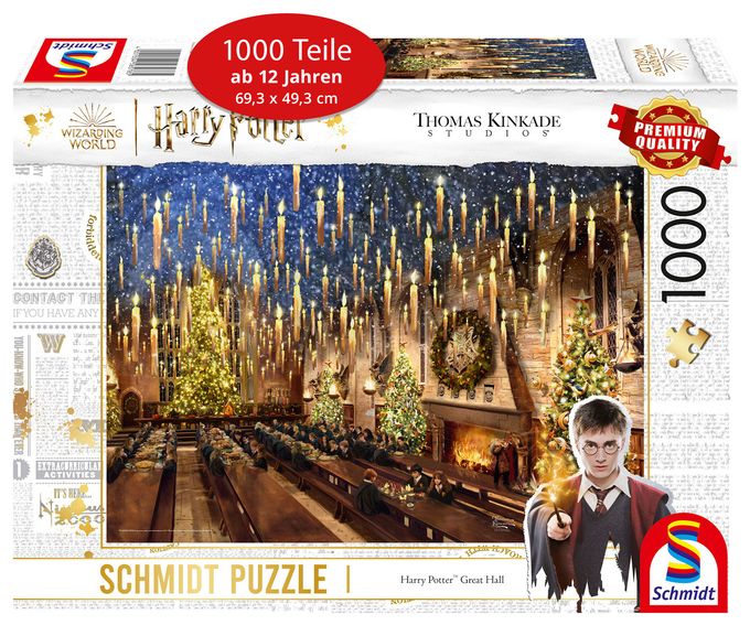 58578 Harry Potter™ Great Hall Puzzle, 1.000 Teile 