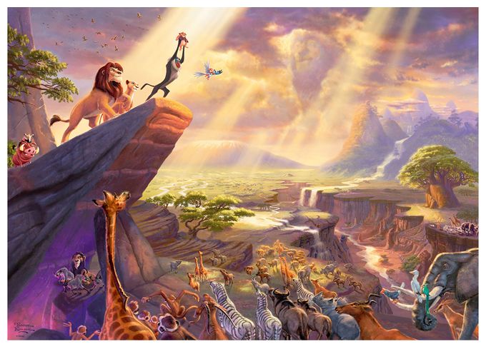 59673 Disney König der Löwen Puzzle, 1.000 Teile 