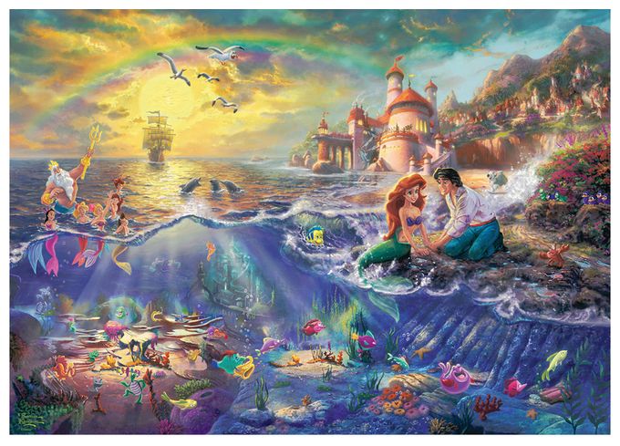Thomas Kinkade: Disney Kleine Meerjungfrau Arielle 