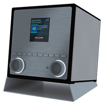 60 W Wlan Lautsprecher mit Bluetooth  Palona Quubi (Schwarz, Silber) 