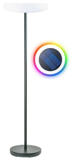Warmweiß (3000K) Akku, Solar AUSL0100 LED Solar Outdoor Standleuchte 