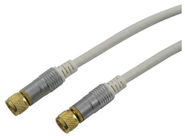 KVCHD15 532 SAT Anschlusskabel (110dB) F-Stecker > F-Stecker 1,5m 
