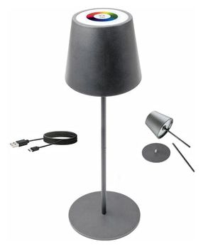 LED Warmweiß DC RGB Tischleuchte mit Touchsteuerung 