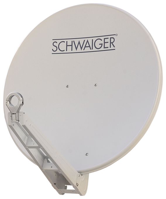 75 cm Sat-Spiegel  SPI075P Satellitenantenne Alu-Spiegel Premiumklasse (Weiß) 