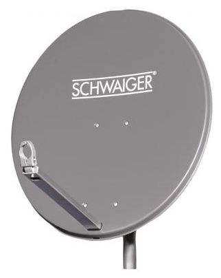 62 cm Aluminium Sat-Spiegel  SPI621.1 Alu-Spiegel ohne LNB (Anthrazit) 