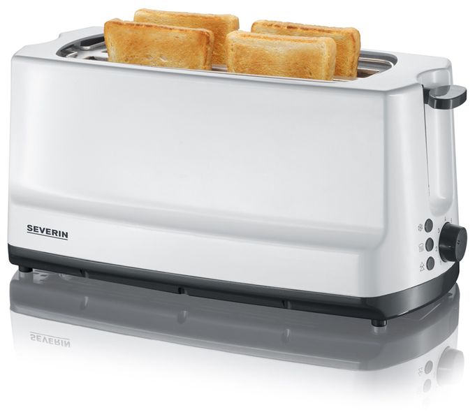 Toaster 1400 W 4 Scheibe(n)  AT2234 (Grau, Weiß) 