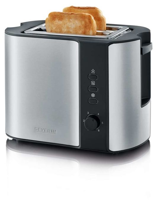 Toaster 800 W 2 Scheibe(n)  AT2589 (Schwarz, Edelstahl) 