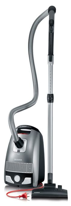 Bodenstaubsauger mit Staubbeutel 750 W HEPA  BC7045 S Power Snowwhite (Schwarz, Grau) 