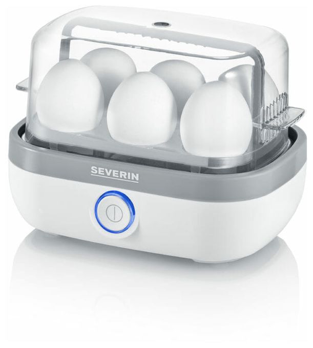 Eierkocher für 6 Eier  EK3164 (Grau, Weiß) 