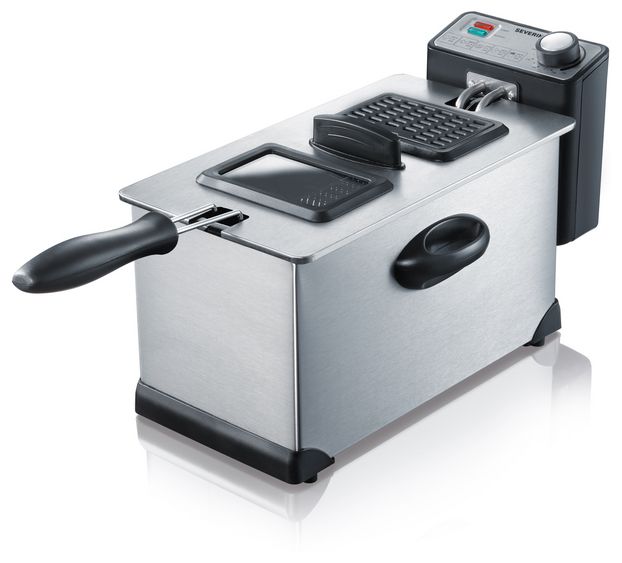 Fritteuse 3 l 2000 W  FR2431 (Edelstahl) 