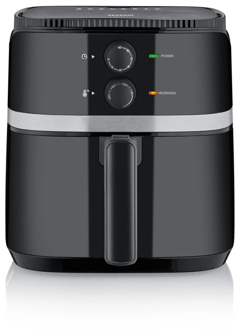 Heißluftfritteuse 4,3 l 1500 W  FR2452 (Schwarz, Silber) 