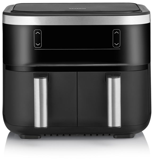 Doppel Heißluftfritteuse 3,25 l 2850 W  FR2453 (Schwarz, Silber) 