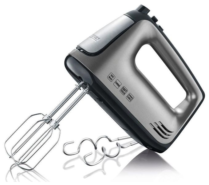 Handmixer 400 W 5 Stufen  HM3832 (Edelstahl) 