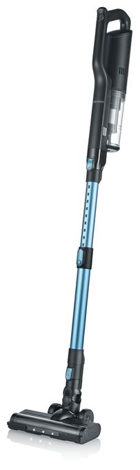 Handstaubsauger Beutellos bis 45 min Laufzeit 21,6 V HEPA (Schwarz, Blau, Silber) HV7151 