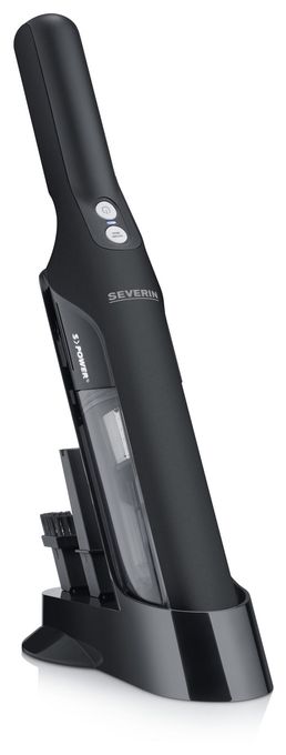 Handstaubsauger Beutellos bis 30 min Laufzeit 11,1 V HEPA  HV9589 (Schwarz) 