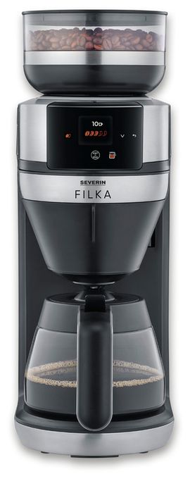 1 Tassen Filterkaffeemaschine  KA4852 (Schwarz, Silber) 