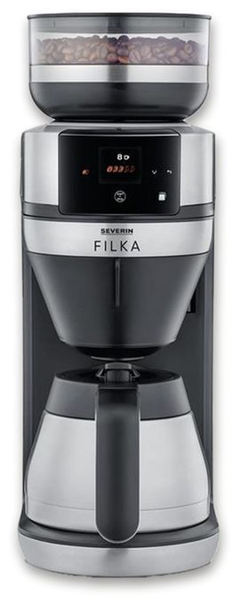 1 Tassen Filterkaffeemaschine  KA4853 (Schwarz, Silber) 