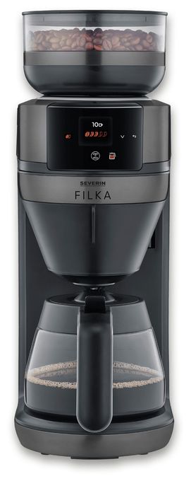 Filterkaffeemaschine  KA4854 (Schwarz, Edelstahl) 