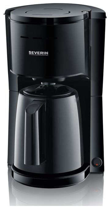 8 Tassen Thermo Filterkaffeemaschine 1,0 l  KA9306 (Schwarz) 