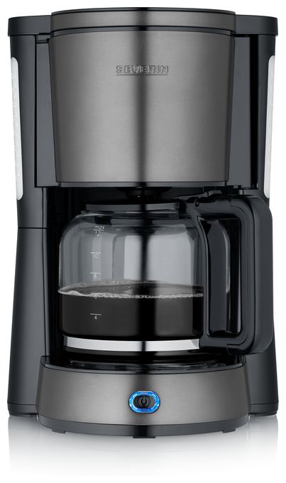 Filterkaffeemaschine 1,2 l  KA9340 (Schwarz, Edelstahl) 