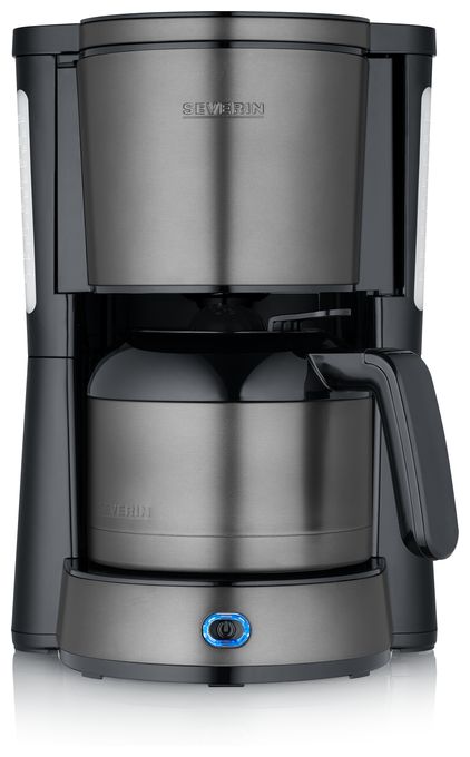 8 Tassen Thermo Filterkaffeemaschine 1,0 l  KA9343 (Schwarz, Edelstahl) 
