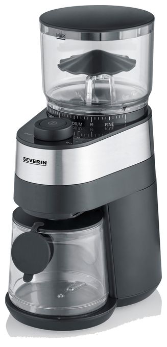 Kaffeemühle für 240 g 140 W  KM3880 (Schwarz, Edelstahl) 