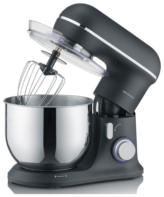 1200 W Küchenmaschine 5,3 l  KM3899 (Schwarz) 