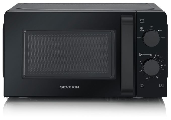 Freistehende Mikrowelle 700 W Größe: klein 6 Stufen  MW7580 (Schwarz) 