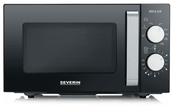 Standgeräte Solo 800 W Größe: klein 9 Stufen Grill  MW7762 (Schwarz, Edelstahl) 