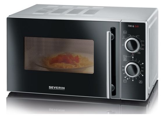 Standgeräte Solo 700 W Größe: klein 9 Stufen Grill  MW7771 (Schwarz, Silber) 