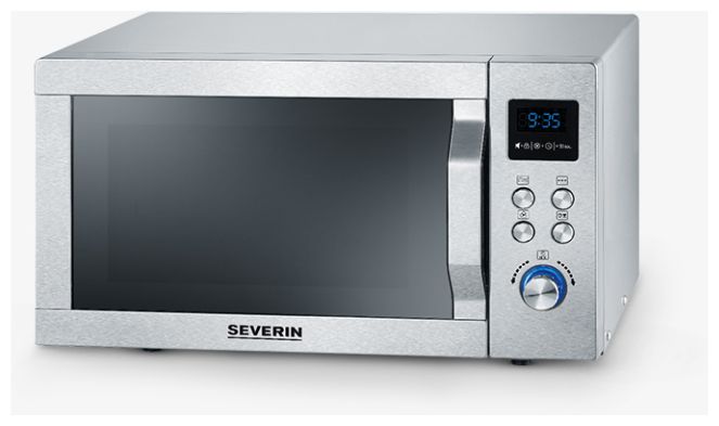 Freistehende Mikrowelle 900 W Größe: mittel 10 Stufen Grill  MW7774 (Silber) 