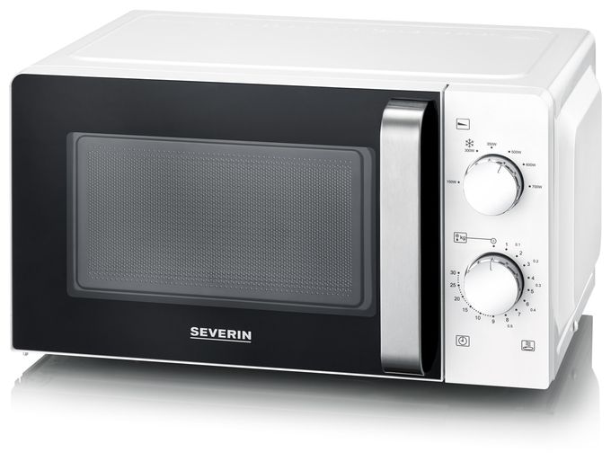Freistehende Mikrowelle 700 W Größe: klein 6 Stufen  MW7885 (Schwarz, Weiß) 