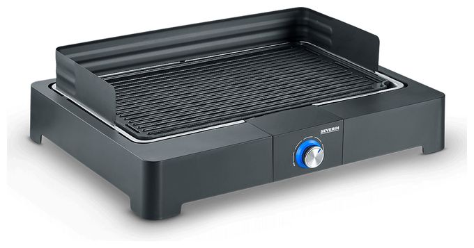 1 Zone(n) 2200 W mit 445 x 260 mm Fläche  PG8567 Tischgrill (Schwarz) 