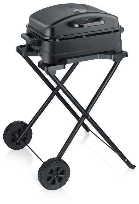 2300 W mit 450 x 300 mm Fläche  PG8598 Standgrill (Schwarz) 