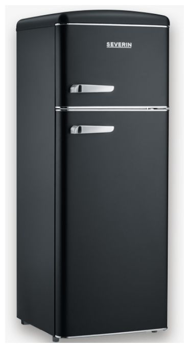 162 l / 44 l Kühl-Gefrierkombi freistehend 144 kWh Jahr  RKG8949 (Schwarz) 