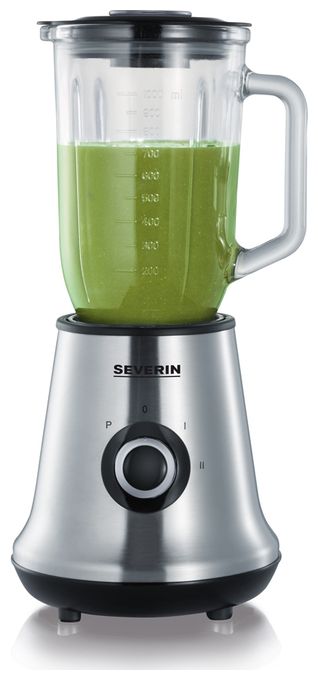 1 l Standmixer 2 Geschwindigkeiten 500 W  SM3734 (Schwarz, Edelstahl) 