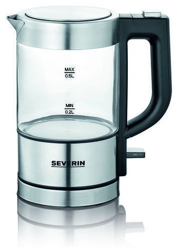 0,5 l Wasserkocher 1100 W  WK3472 (Silber) 