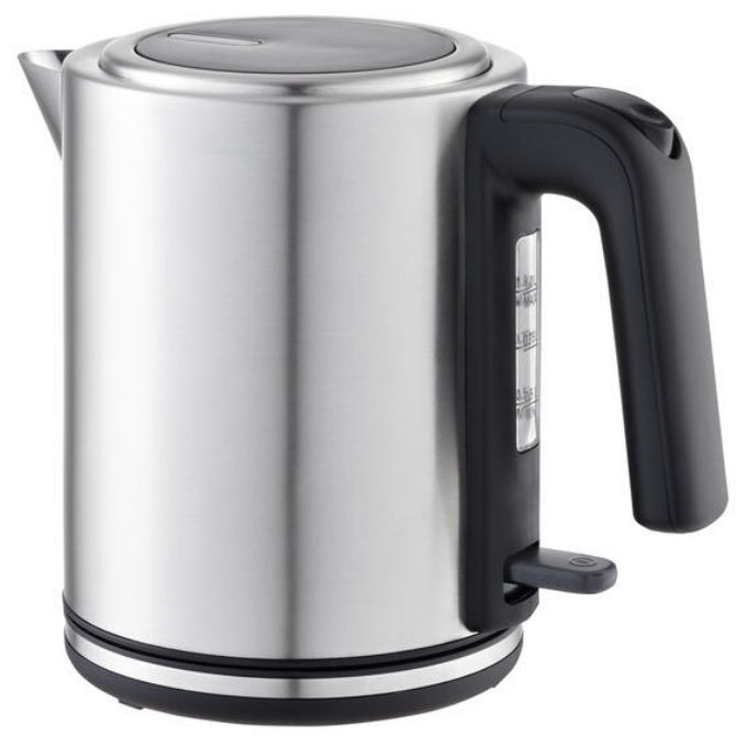 1,0 l Wasserkocher 2400 W  WK3489 (Schwarz, Silber) 