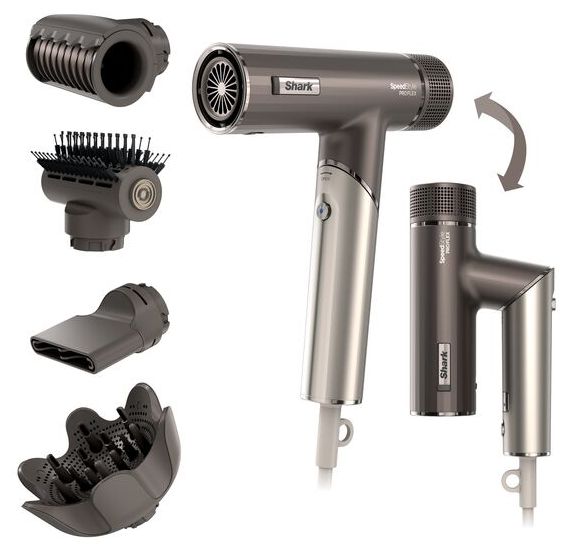 Haartrockner 1700 W  HD542EU SpeedStyle Pro Flex (Grau) 